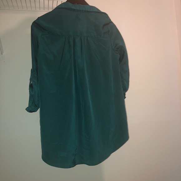 Truth NYC Emerald Button-up Blouse - Picture 2 of 5